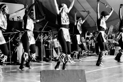 Dancer ON Stage 1977 Mariposa Folk Festival