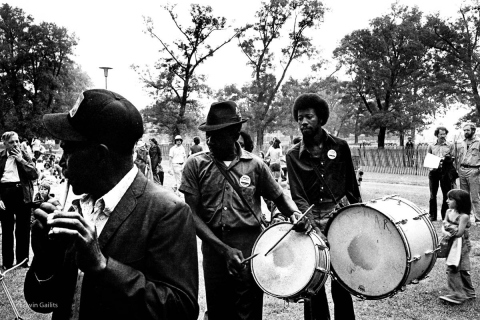 Ed and Lonnie Young Fife Drum Players 1972 Mariposa Folk Festival