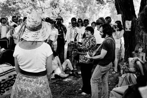 Steve Goodman, Vera Johnson 1976 Mariposa Folk Festival