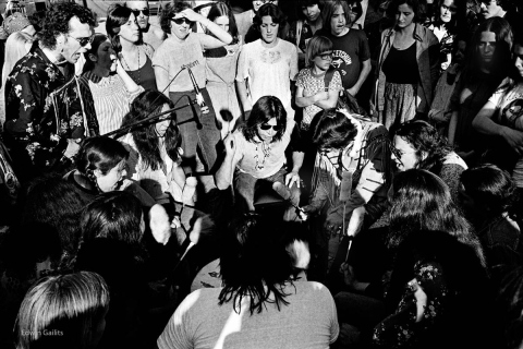 First Nations Drum Circle 1974 Mariposa Folk Festival