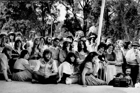 Entranced Audience 1974 Mariposa Folk Festival