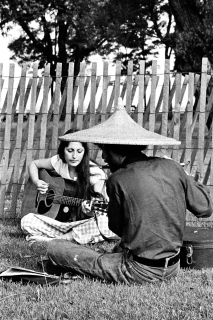 Musicians On The Lawn 1973 Mariposa Folk Festival