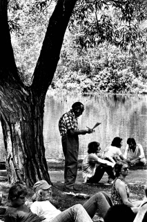 Man By The Water Reading 1973 Mariposa Folk Festival