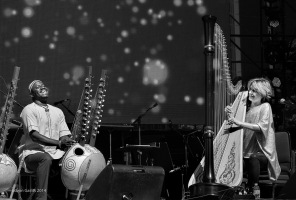 Seckou Keita, Catrin Finch, Luminato, David Pecaut Sq. Toronto, 06.15.14