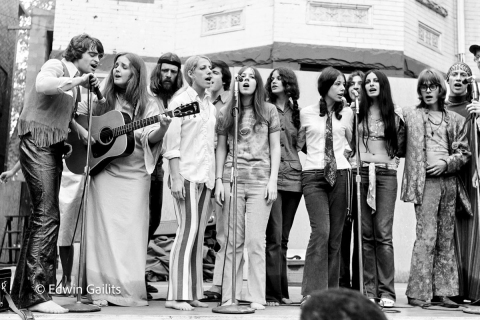 'Hair' replacement cast, Yorkville Toronto 1970 'Hair' replacement cast, Yorkville Toronto 1970