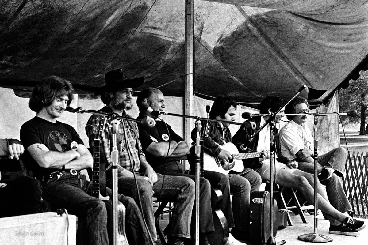 Musicians On Stage 1973 Mariposa Folk Festival