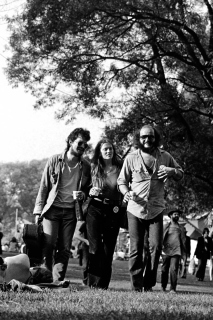 John Prine, woman unknown,  Al Bunetta 1973 Mariposa Folk Festival