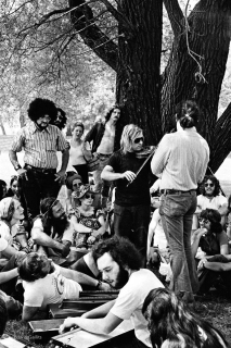 Friends of Fiddlers Green with Grit Laskin, John Roberts ?  1973 Mariposa Folk Festival