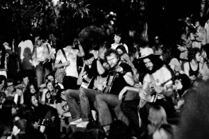 Gordon Lightfoot and Good Brothers  (L Brian Good, R Bruce Good)1972 Mariposa Folk Festival