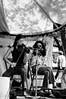 Mystery Female Fiddler and Bill Vanaver 1973 Mariposa Folk Festival