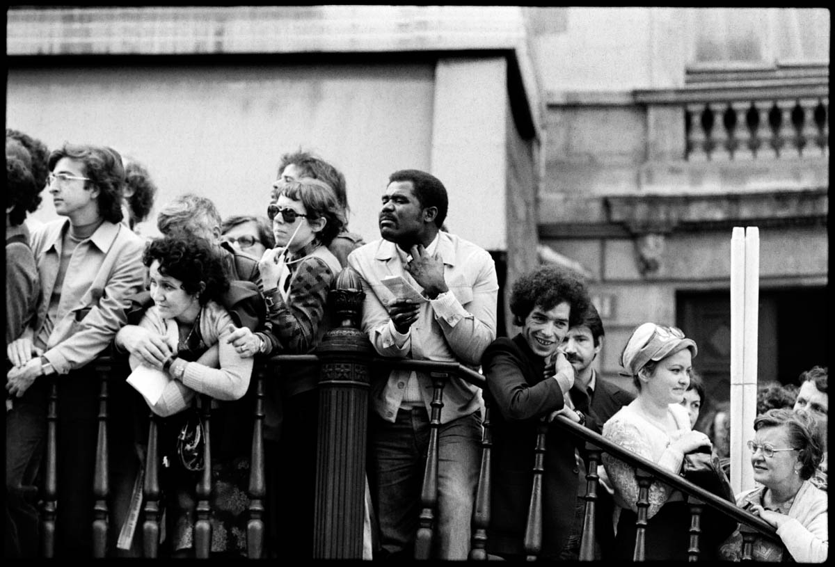 Paris France Manifestation 1976