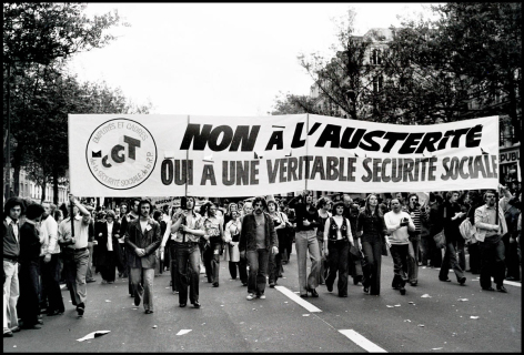 Paris France Manifestation 1976