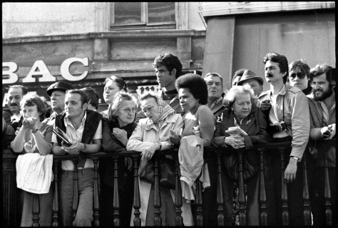 Paris France Manifestation 1976