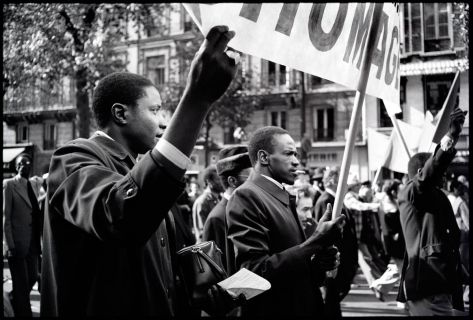 Paris France Manifestation 1976