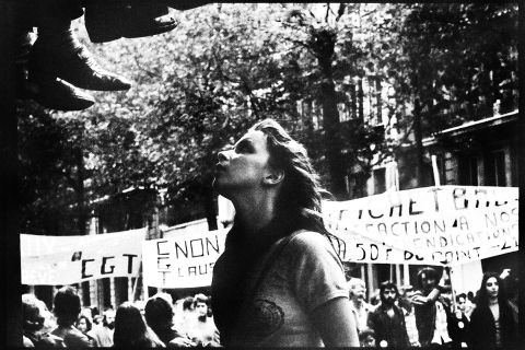 Paris France Manifestation 1976
